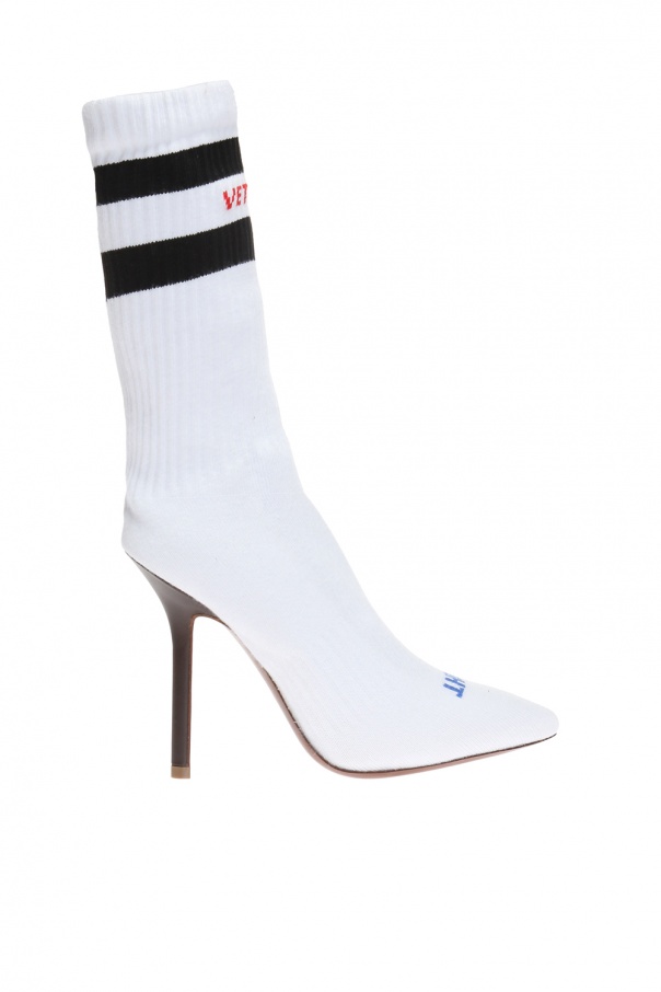 Heeled ankle boots with sock VETEMENTS Vitkac KR